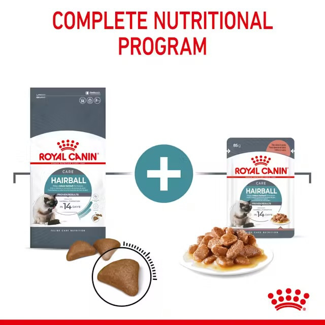 غذای خشک گربه رویال کنین هیربال Royal Canin Hairball Care وزن ۲ کیلوگرم