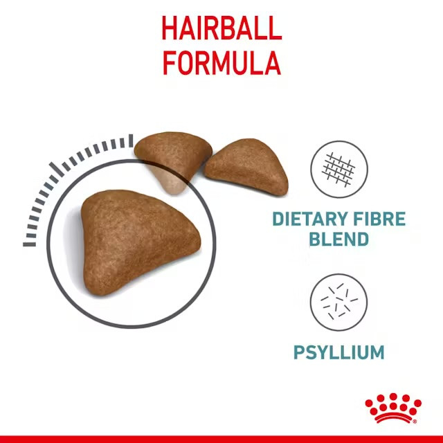 غذای خشک گربه رویال کنین هیربال Royal Canin Hairball Care وزن ۲ کیلوگرم