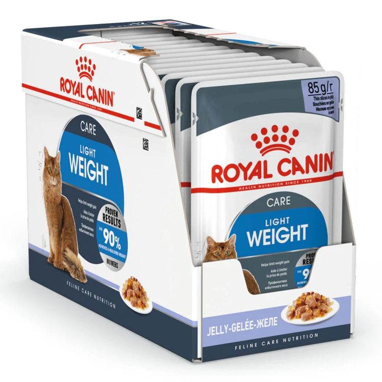 پوچ گربه رویال کنین لایت ویت Royal Canin Light Weight wet cat food وزن 85 گرم