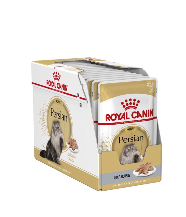 پوچ گربه رویال کنین پرشین Royal Canin Persian wet cat food وزن 85 گرم