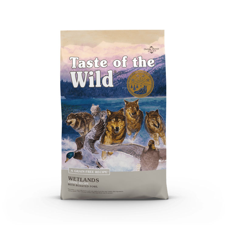 غذای خشک سگ تیست آف د وایلد وت لند طعم گوشت ماکیان کبابی Taste of the Wild Wetlands وزن 2 کیلوگرم