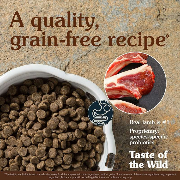غذای خشک سگ تیست آف د وایلد سیرا مانتین طعم گوشت بره کبابی Taste of the Wild Sierra Mountain وزن 2 کیلوگرم