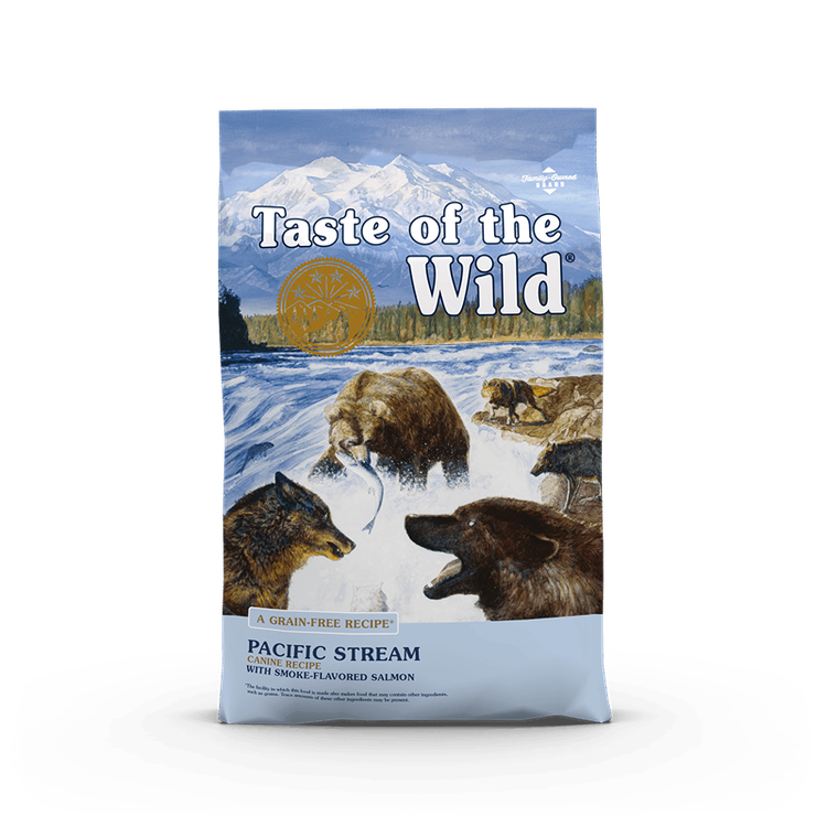 غذای خشک سگ تیست آف د وایلد پسفیک استریم طعم سالمون دودی Taste of the Wild Pacific Stream وزن 2 کیلوگرم