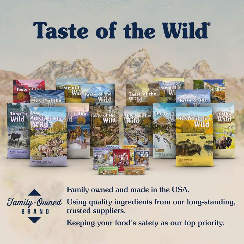غذای خشک سگ تیست آف د وایلد پسفیک استریم طعم سالمون دودی Taste of the Wild Pacific Stream وزن 2 کیلوگرم