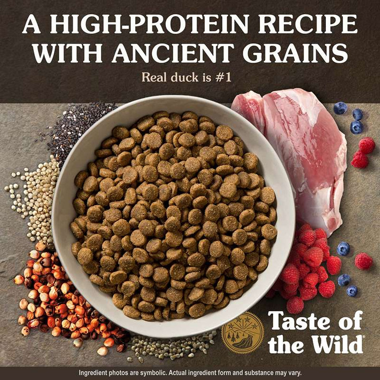 غذای خشک سگ تیست آف د وایلد آنسینت وت لند طعم ماکیان دودی Taste of the Wild Ancient Wetlands وزن 2 کیلوگرم