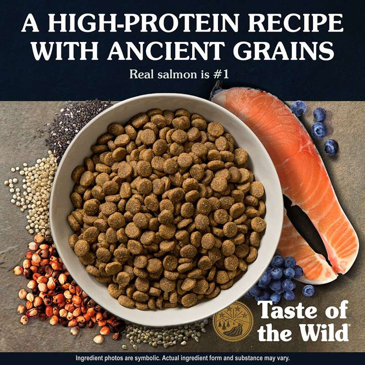 غذای خشک سگ تیست آف د وایلد آنسینت استریم طعم سالمون دودی Taste of the Wild Ancient Stream وزن 2 کیلوگرم