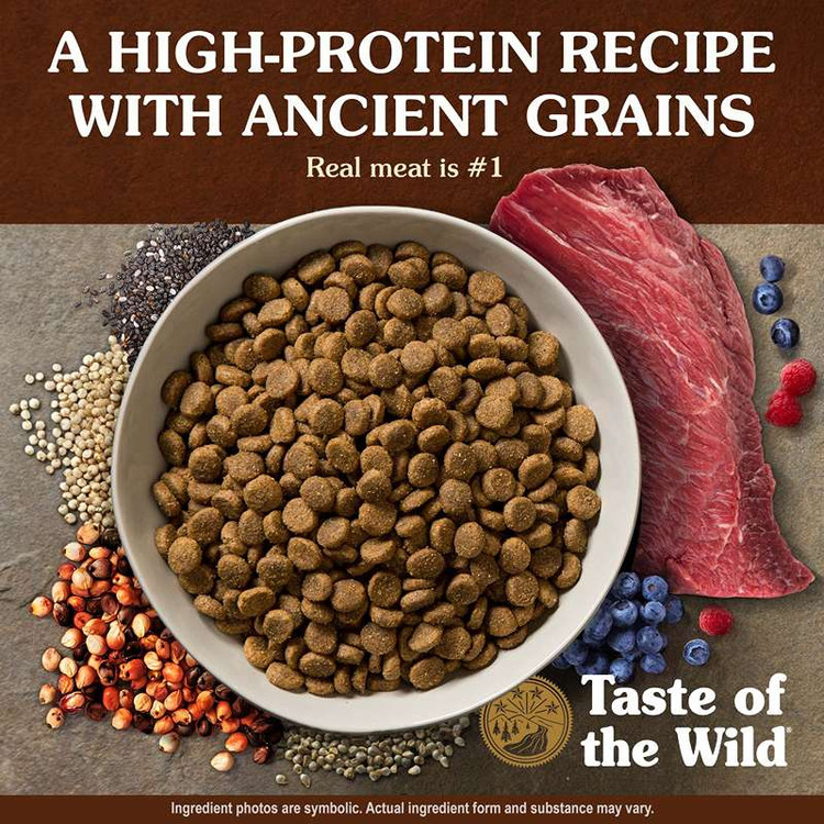 غذای خشک سگ تیست آف د وایلد آنسینت پراین طعم گاومیش و گوزن کبابی Taste of the Wild Ancient Prairie وزن 2 کیلوگرم