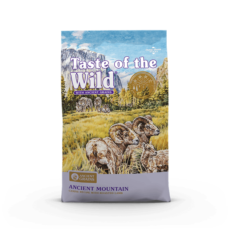 غذای خشک سگ تیست آف د وایلد آنسینت مانتین طعم گوشت بره کبابی Taste of the Wild Ancient Mountain وزن 2 کیلوگرم