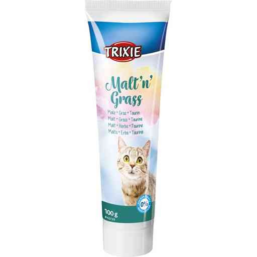 خمیر مالت و علف گربه تریکسی Trixie Cat Malt n Grass Paste وزن 100 گرم