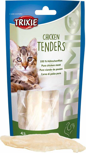تشویقی گربه تریکسی مرغ مکعبی Trixie Chicken Cubes وزن 50 گرم