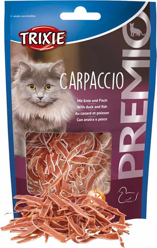 تشویقی گربه تریکسی کارپاچیو رشته ای Trixie Carpaccio وزن 40 گرم