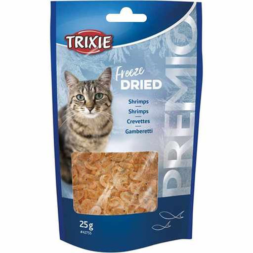 تشویقی گربه تریکسی میگو فریز درای Trixie Shrimp Freeze Dried وزن 30 گرم