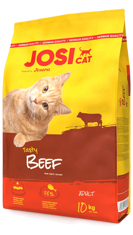 غذا خشک گربه جوسی کت طعم گوشت گاو Josicat Tasty Beef وزن 18 کیلوگرم