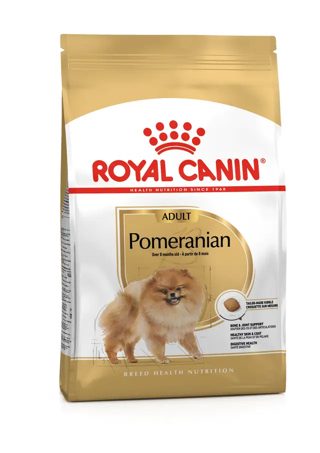 غذای خشک سگ رویال کنین پامرانیین Royal Canin Dog Pomeranian dry food وزن 1.5 کیلوگرم