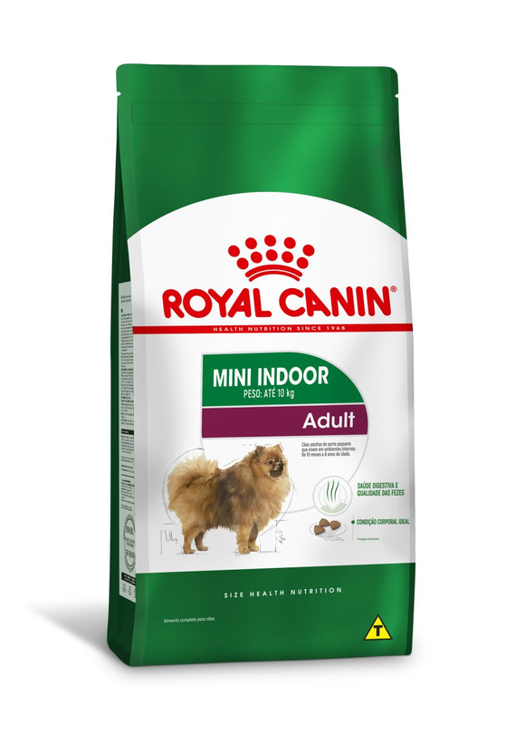 غذای خشک سگ رویال کنین مینی ایندور ادالت Royal Canin Dog Mini Indoor Adult dry food وزن 1.5 کیلوگرم