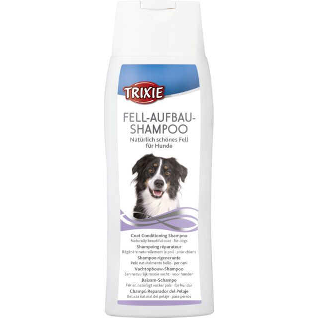شامپو سگ تریکسی مدل نرمکننده با رایحه ملایم Trixie Dog Shampoo Conditioning with Mild Scent حجم 250 میلیلیتر