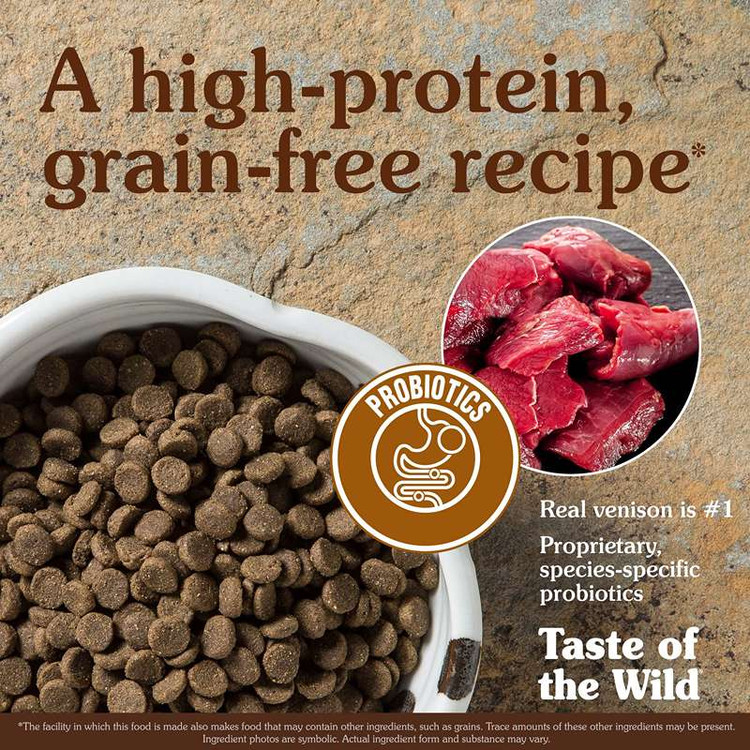 غذای خشک سگ تیست آف د وایلد پین فارست طعم گوزن و حبوبات Taste of the Wild Pine Forest وزن 12.2 کیلوگرم