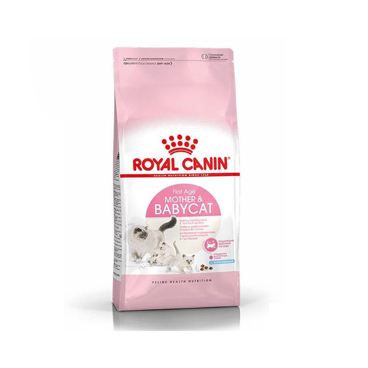 غذای خشک گربه مادر و بچه رویال کنین مادر اند بیبی Royal Canin Mother & baby cat dry food وزن ۲ کیلوگرم