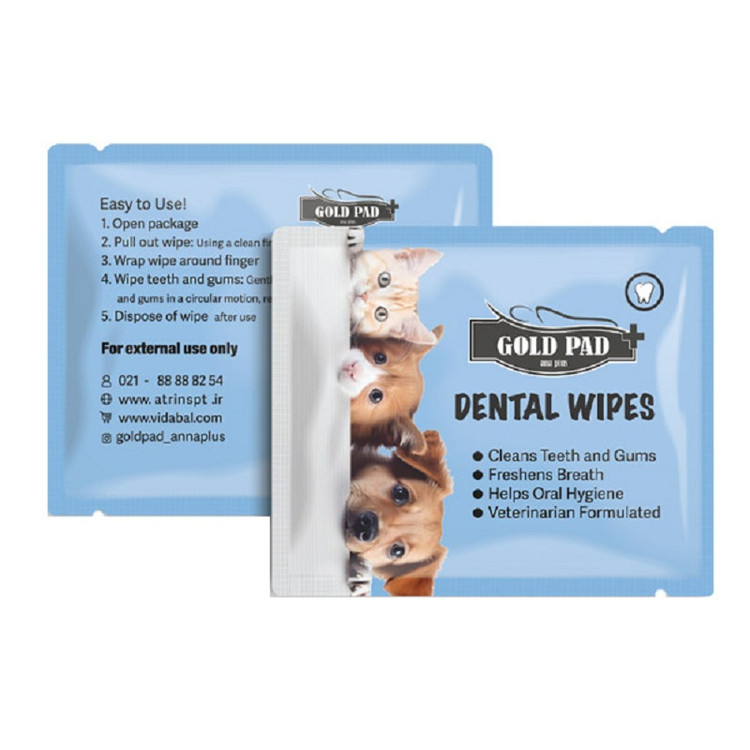 پد ساشه ای نظافت دندان سگ و گربه گلد پد - 1 عدد