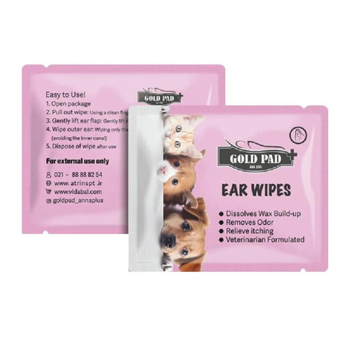 پد ساشه ای نظافت گوش سگ و گربه گلد پد - 1 عدد