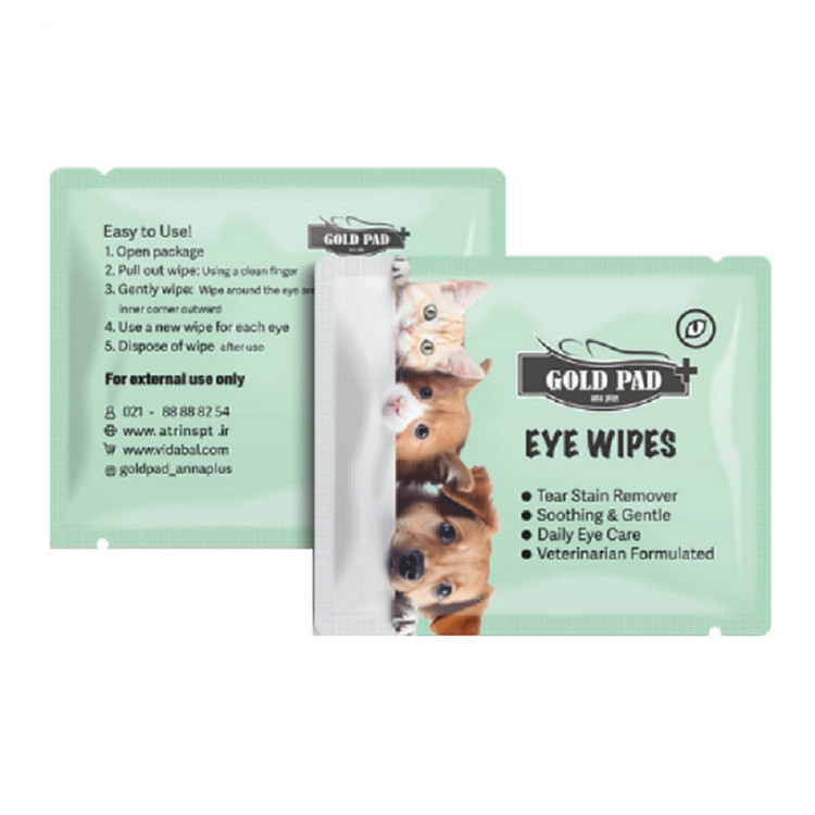 پد ساشه ای نظافت چشم سگ و گربه گلد پد - 1 عدد