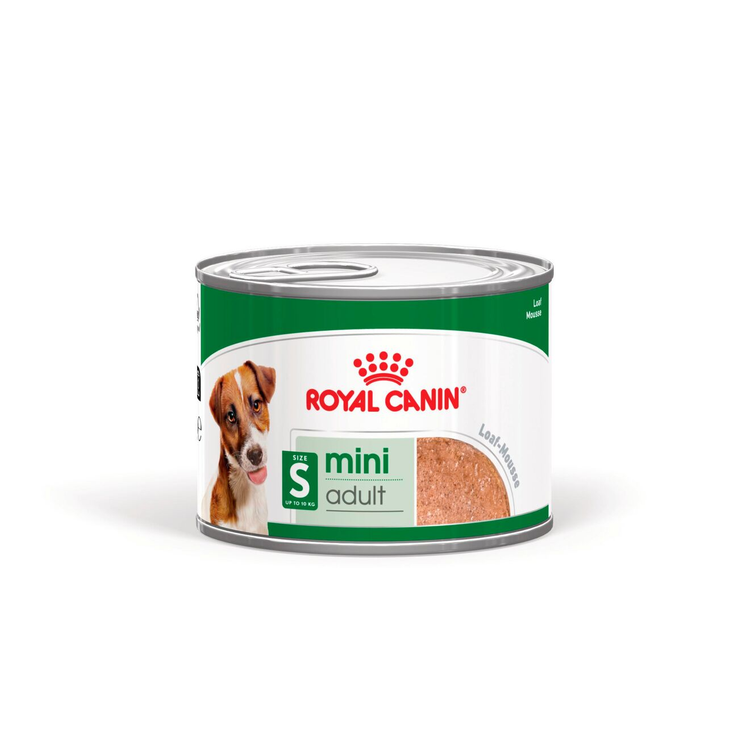 کنسرو پته سگ رویال کنین مدل مینی ادالت Royal Canin Mini Adult وزن 195 گرم